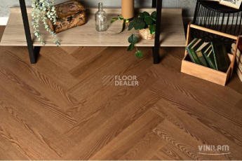 Кварцвиниловые полы Vinilam Parquet Herringbone 6,5 мм IS11200 Паркет Винсент фото 1 | FLOORDEALER
